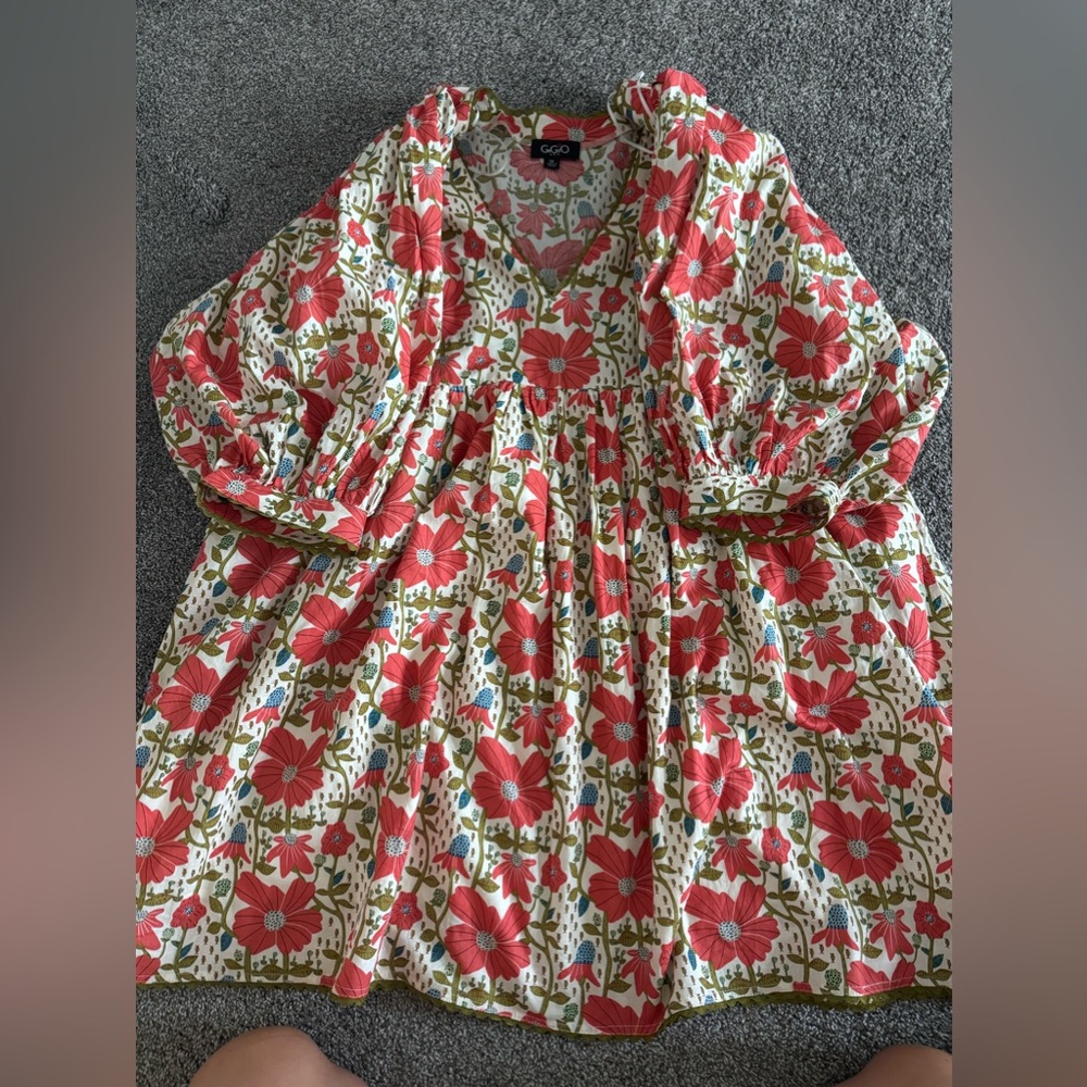 Size medium baby doll dress worn once